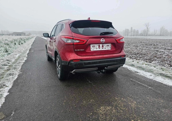 Nissan Qashqai cena 63900 przebieg: 16800, rok produkcji 2019 z Koło małe 56